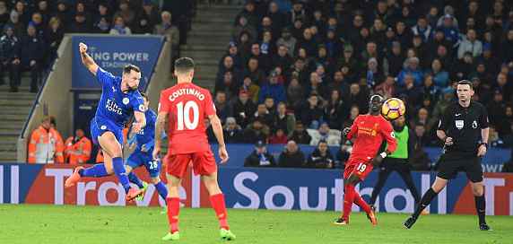  利物浦让二追四逆转莱斯特城